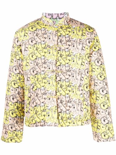 COMCOMME DES GARÃONS SHIRTME DES GARÃONS SHIRT - Cotton Printed Jacket - ComComme des GarÃ§ons Shirtme des garÃ§ons shirt - Modalova
