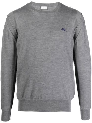 ETRO - Wool Crewneck Sweater - Etro - Modalova