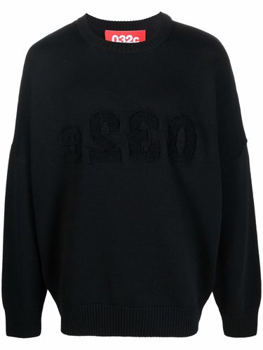 C - Merino Wool Logo Sweater - 032C - Modalova