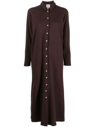 ALYSI - Wool Long Shirt Dress - Alysi - Modalova