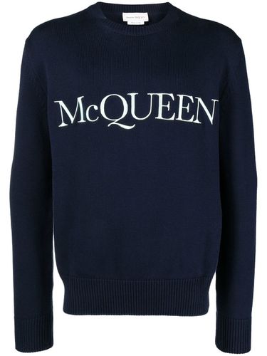 Logo Cotton Sweater - Alexander McQueen - Modalova