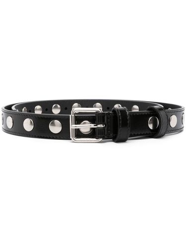 GUCCI - Leather Studded Belt - Gucci - Modalova