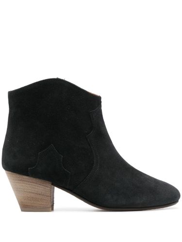 Dicker Leather Boots - Isabel Marant - Modalova