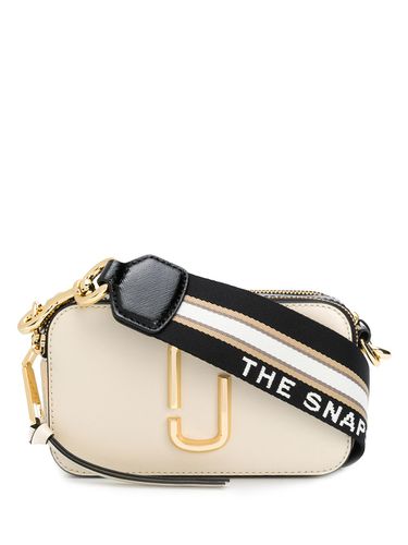 Marc Jacobs Snapshot Leather Cross-body Bag in Natural