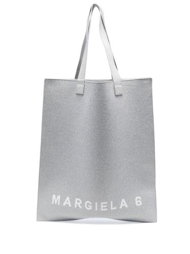 MM6 MAISON MARGIELA - Logo Tote Bag - MM6 Maison Margiela - Modalova