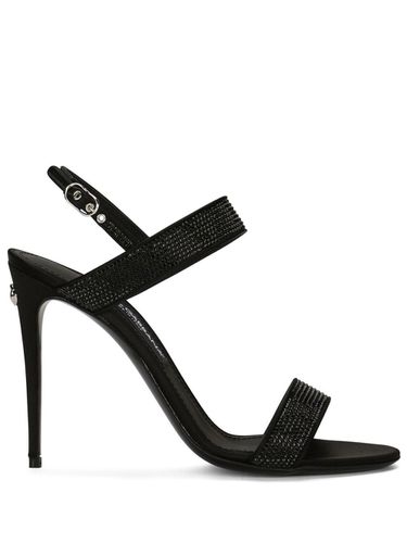 Satin Heel Sandals - Dolce & Gabbana - Modalova