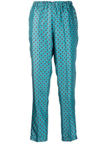 Cropped Silk Trousers - Alberto Biani - Modalova