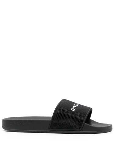 GIVENCHY - Logo Flat Mules - Givenchy - Modalova