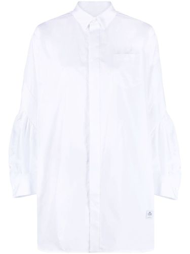 SACAI - Cotton Popline Shirt Dress - Sacai - Modalova