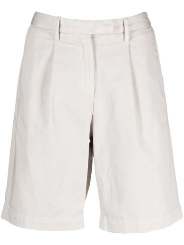 Cotton And Blend Linen Shorts - Boglioli - Modalova
