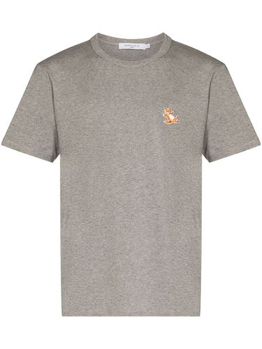 Chillax Fox Logo Cotton T-shirt - Maison Kitsune' - Modalova