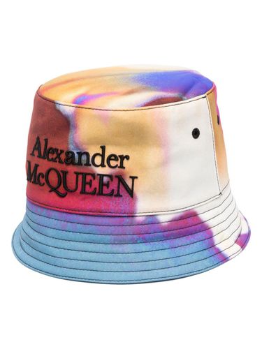 Floral Print Bucket Hat - Alexander McQueen - Modalova