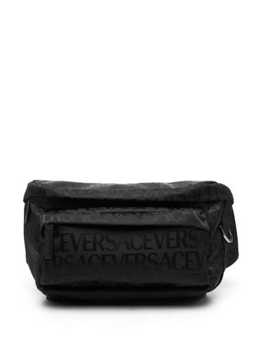 All Over Logo Nylon Belt Bag - Versace - Modalova