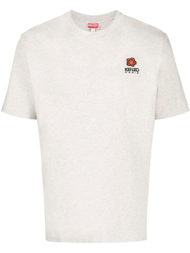 Boke Flower Crest Cotton T-shirt - Kenzo - Modalova