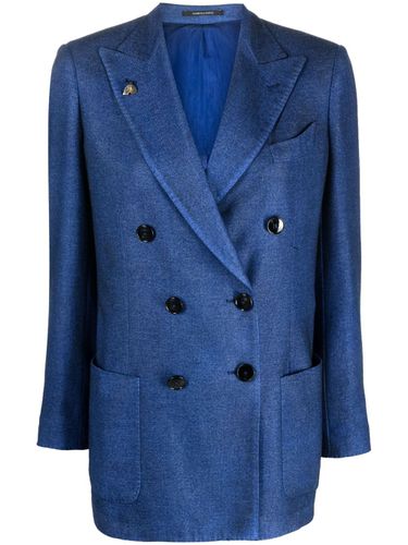 Double-breasted Wool Blend Jacket - Gabriele Pasini - Modalova