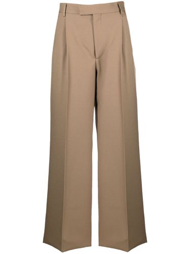 GUCCI - Cotton Wide-leg Trousers - Gucci - Modalova