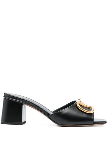 Vlogo Signature Leather Mules - Valentino Garavani - Modalova