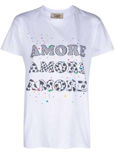 Amore Cotton T-shirt - Alessandro Enriquez - Modalova