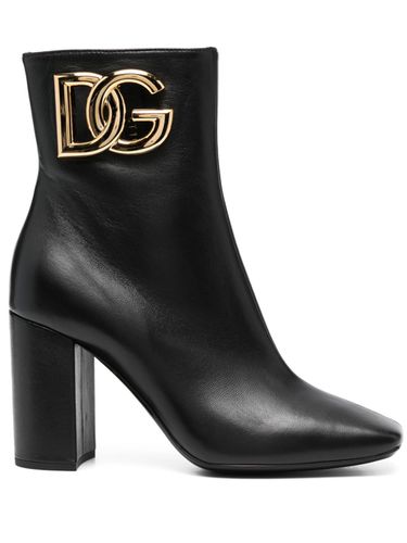 DOLCE & GABBANA - Leather Boots - Dolce & Gabbana - Modalova