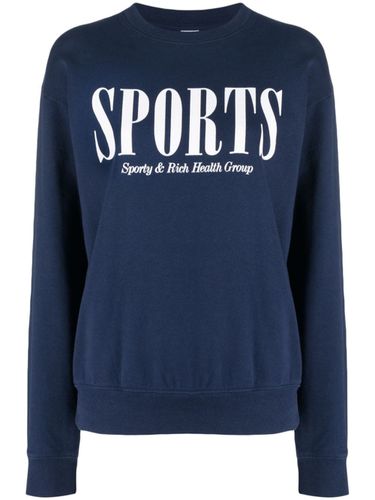 Sports Cotton Sweatshirt - Sporty & Rich - Modalova