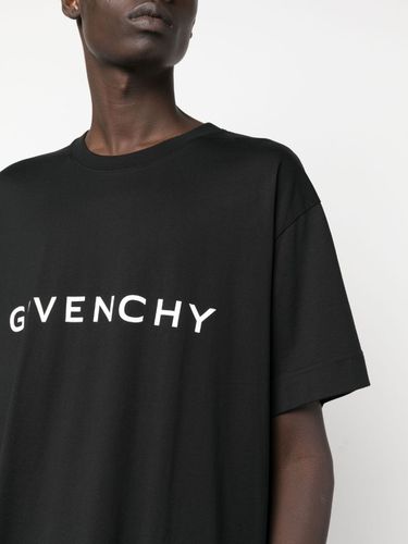 Logo Cotton Oversized T-shirt - Givenchy - Modalova