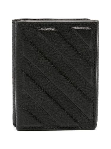 OFF-WHITE - 3d Diag Leather Wallet - Off-White - Modalova