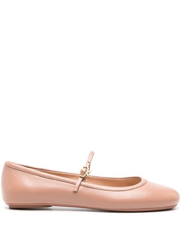 Carla Leather Ballet Flats - Gianvito Rossi - Modalova