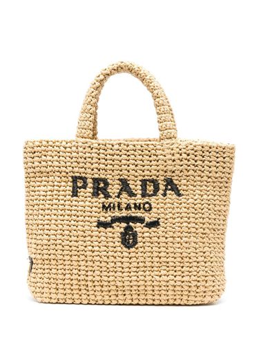 PRADA - Crochet Small Shopping Bag - Prada - Modalova