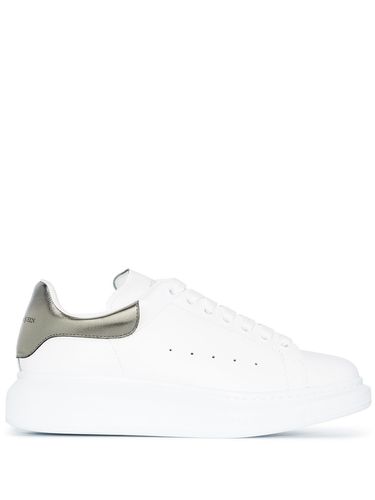 Oversized Leather Sneakers - Alexander McQueen - Modalova