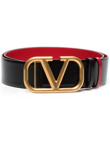 Vlogo Signature Leather Belt - Valentino Garavani - Modalova