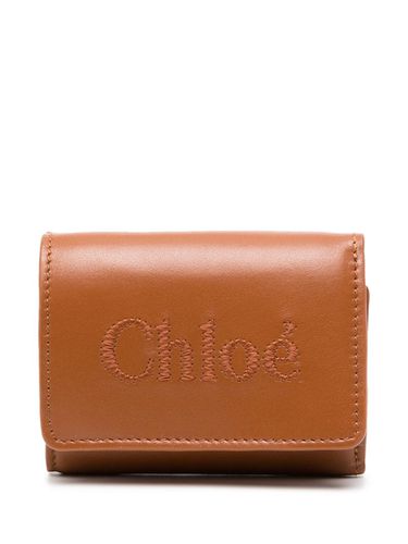 CHLOÉ - Sense Leather Wallet - Chloé - Modalova