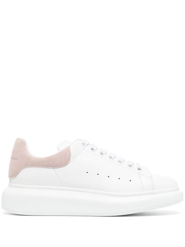 Oversized Leather Sneakers - Alexander McQueen - Modalova