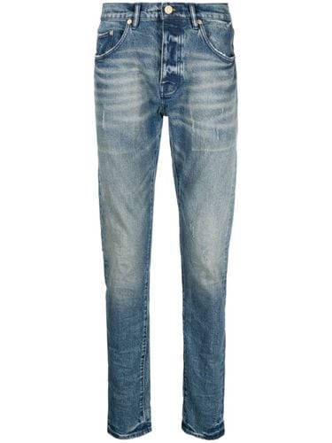 Slim Denim Cotton Jeans - Purple brand - Modalova