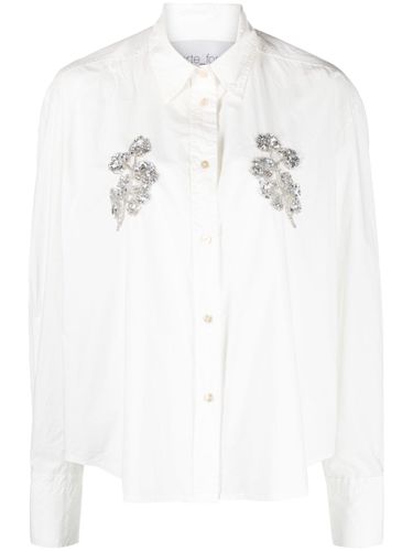 Embroidered Cotton Shirt - Forte Forte - Modalova