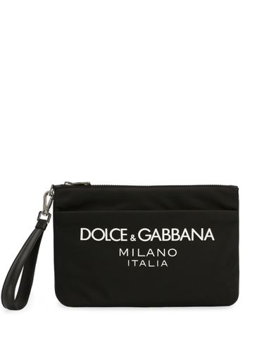 DOLCE & GABBANA - Nylon Pouch - Dolce & Gabbana - Modalova