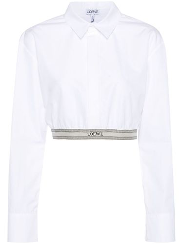 LOEWE - Cotton Cropped Shirt - Loewe - Modalova