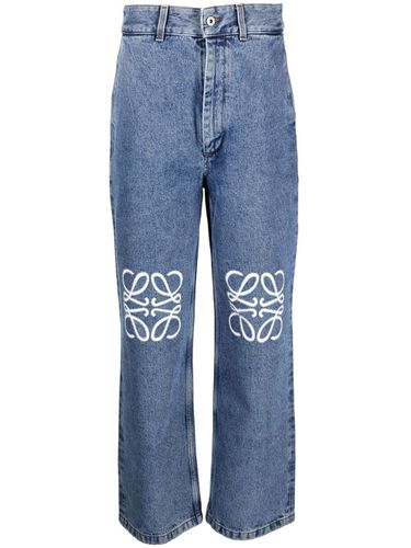 LOEWE - Anagram Baggy Denim Jeans - Loewe - Modalova