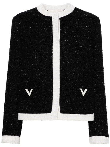 VALENTINO - Tweed Short Jacket - Valentino - Modalova