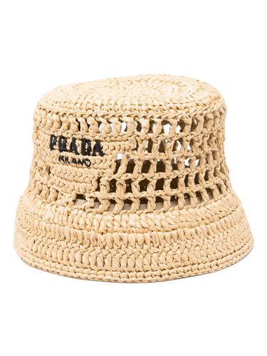 PRADA - Crochet Bucket Hat - Prada - Modalova
