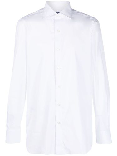 Regular Fit Cotton Shirt - Finamore 1925 Napoli - Modalova