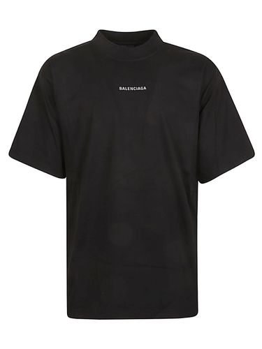 BALENCIAGA - Logo Cotton T-shirt - Balenciaga - Modalova