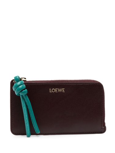 LOEWE - Knot Leather Card Holder - Loewe - Modalova