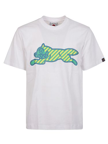 Running Dog Cotton T-shirt - Icecream - Modalova