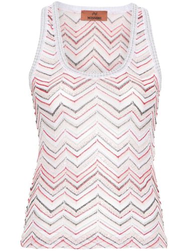 Zigzag Pattern Sleeveless Top - Missoni - Modalova