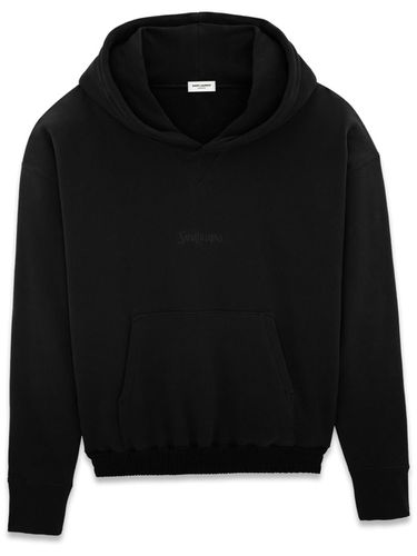 SAINT LAURENT - Cotton Hoodie - Saint Laurent - Modalova