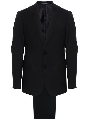 Wool Single-breasted Suit - Emporio Armani - Modalova
