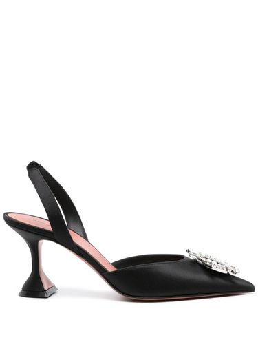 Begum Sling 70 Satin Pumps - Amina Muaddi - Modalova