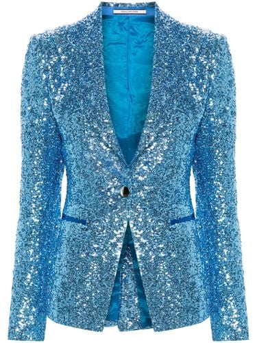 Sequined Single-breasted Jacket - Tagliatore - Modalova