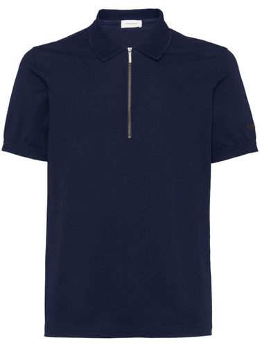 Piquet Cotton Polo Shirt - Ferragamo - Modalova