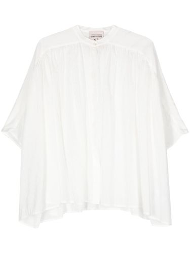 Crystin Cotton And Silk Blend Shirt - Semicouture - Modalova